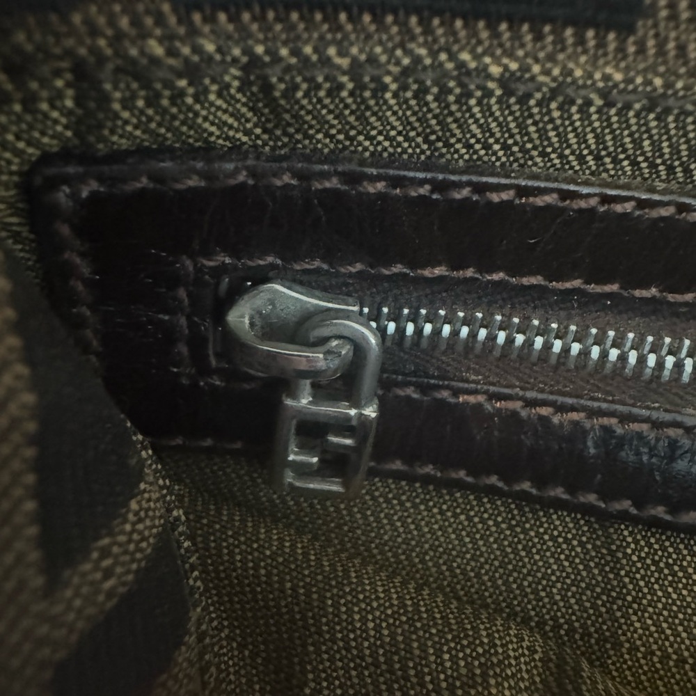 Fendi Black and Brown Shoulder Bag - Picture 10 of 16